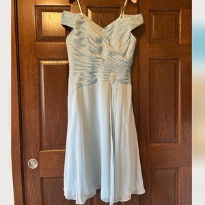 Jade size 14 chiffon midi length dress